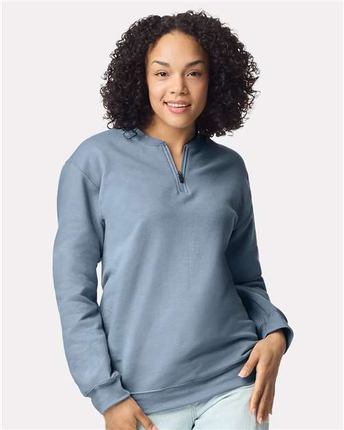 Unisex Softstyle® Midweight Quarter-Zip Sweatshirt - SF008