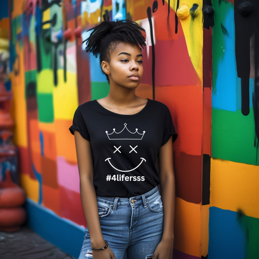 #4lifersss: Royal and Unbothered Graphic Tee T-shirt Tabs Dad's Tees