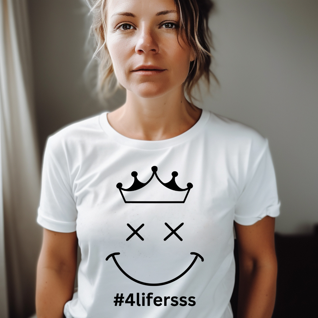 #4lifersss: Crown Static Graphic Tee T-shirt Tabs Dad's Tees