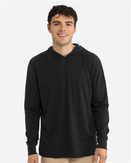 Unisex CVC Hoodie Long Sleeve Tee - 6221