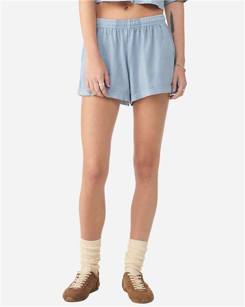 Women's Garment-Dyed Shorts - 6824GD