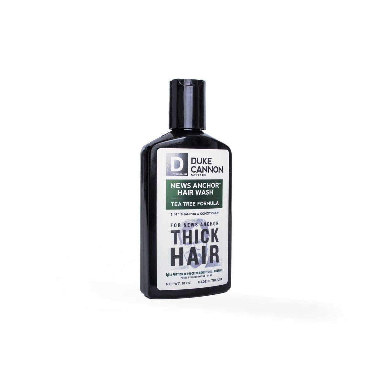 News Anchor 2-in-1 Hair Wash - Tea Tree Formula Duke Cannon