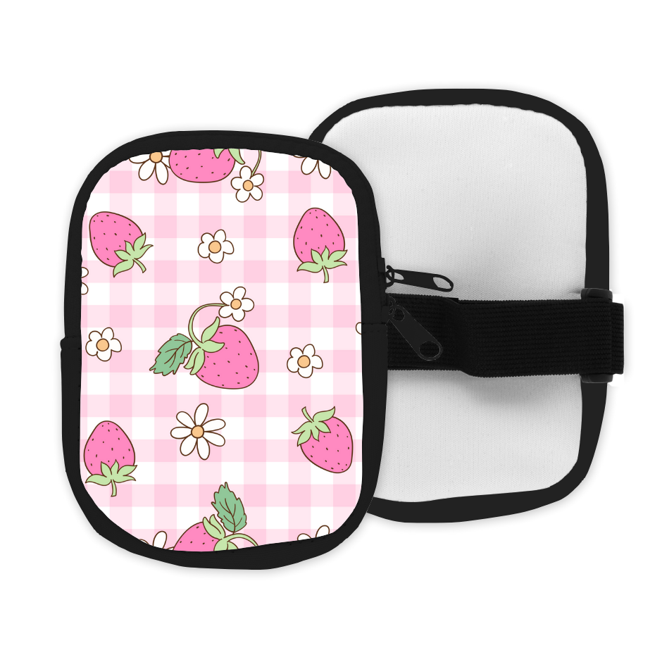 Strawberry Picnic Zippered Pouch/Bag For 40oz Tumbler Tumbler Tea-Shirt Shoppe