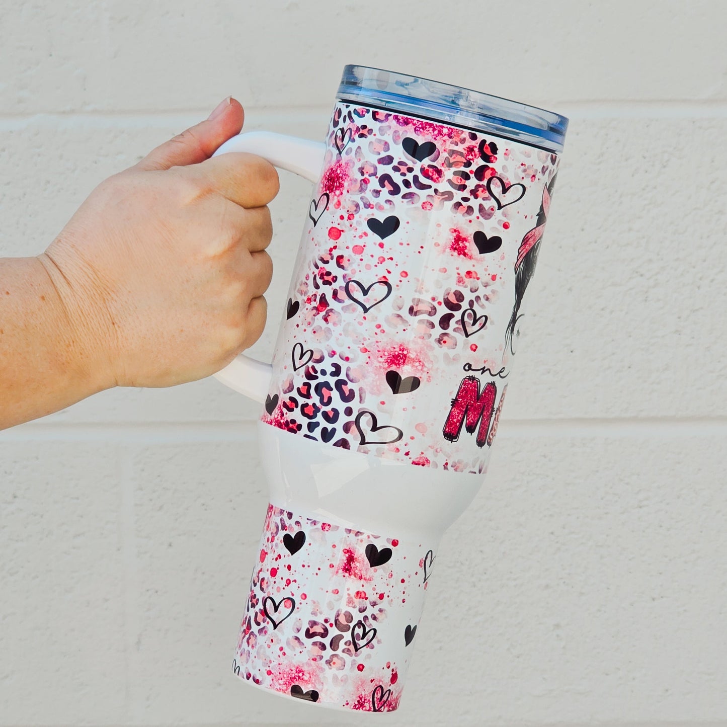 One Loved Mama 40oz Tumbler Tumbler Tea-Shirt Shoppe