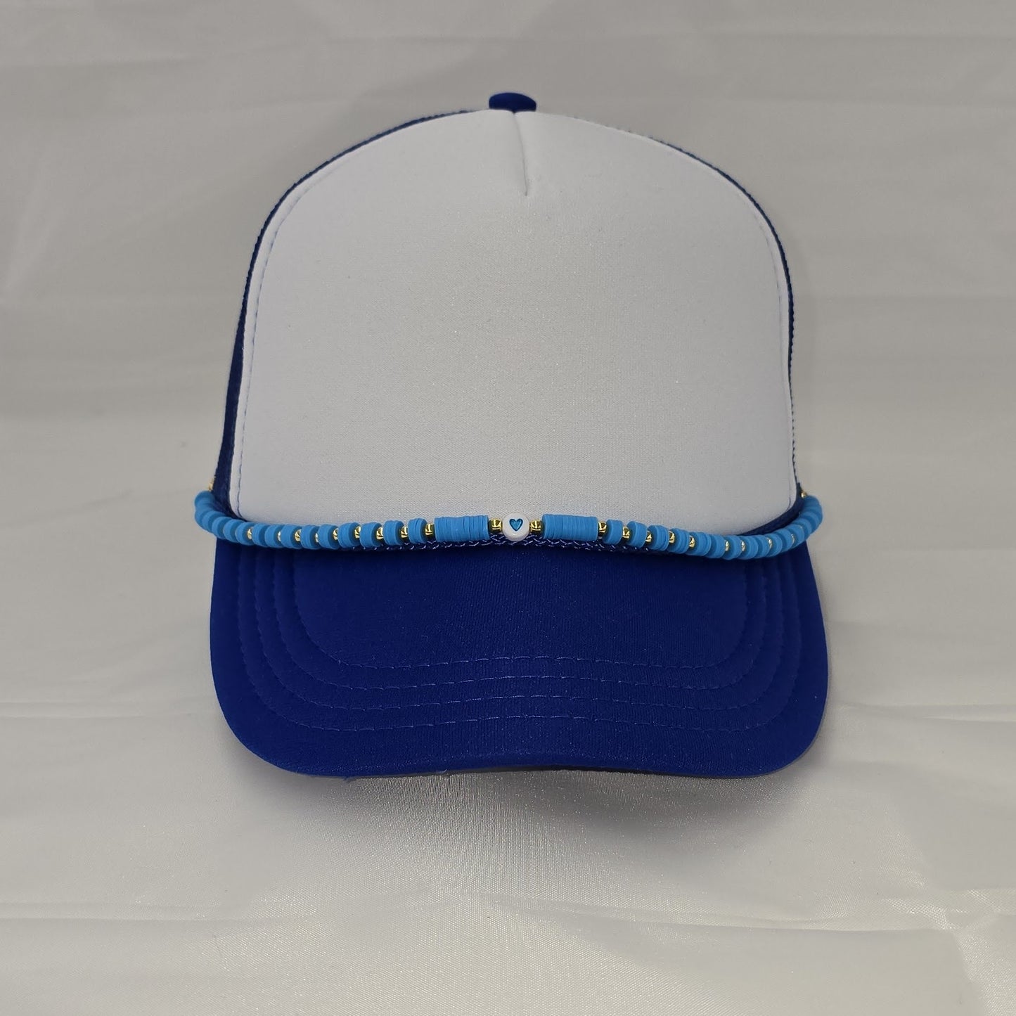 HAT CHAIN BEADED multiple colors Tea-Shirt Shoppe Blue