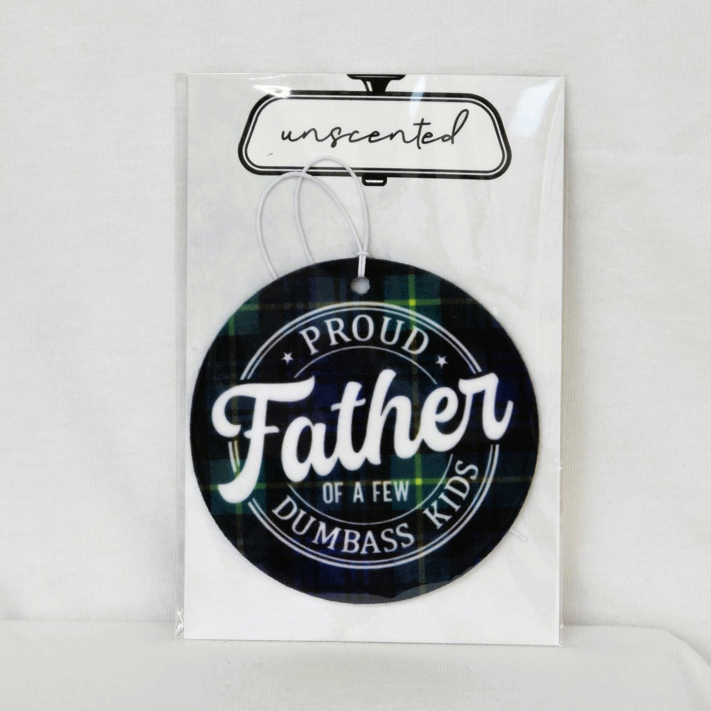 Proud Father Car Freshener car freshie Tea Shirt Shoppe