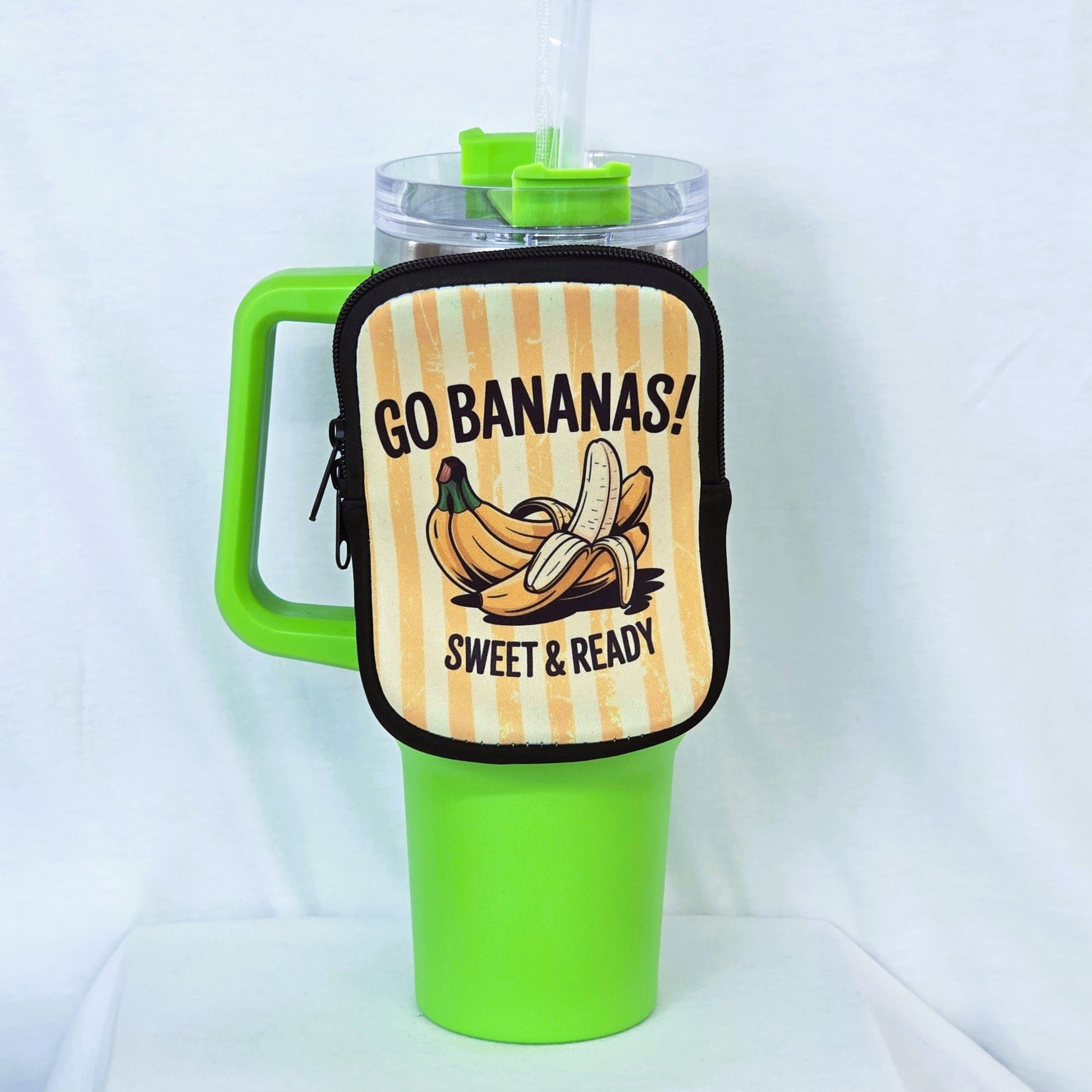 Go Bananas Pick Zippered Pouch/Bag For 40oz Tumbler Tumbler Tea-Shirt Shoppe