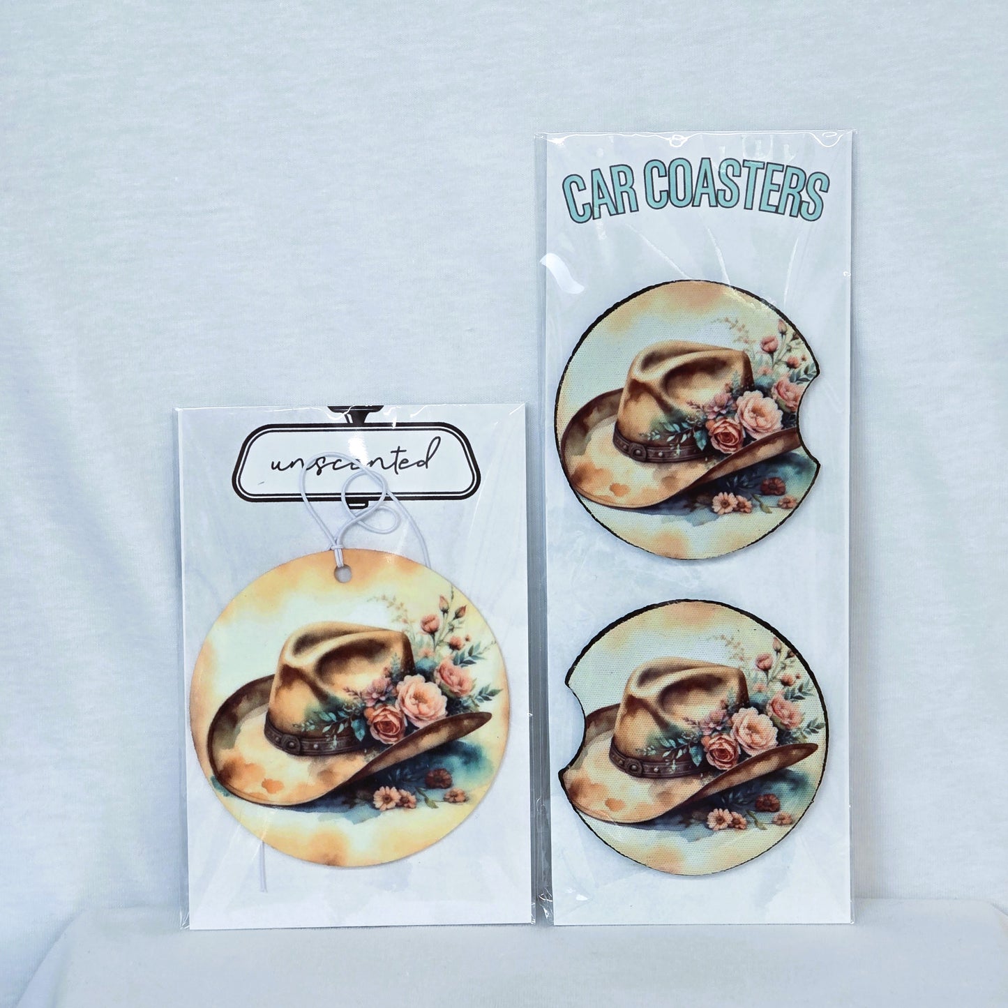 Cowgirl Romance Car Coaster Tea Shirt Shoppe Wholesale