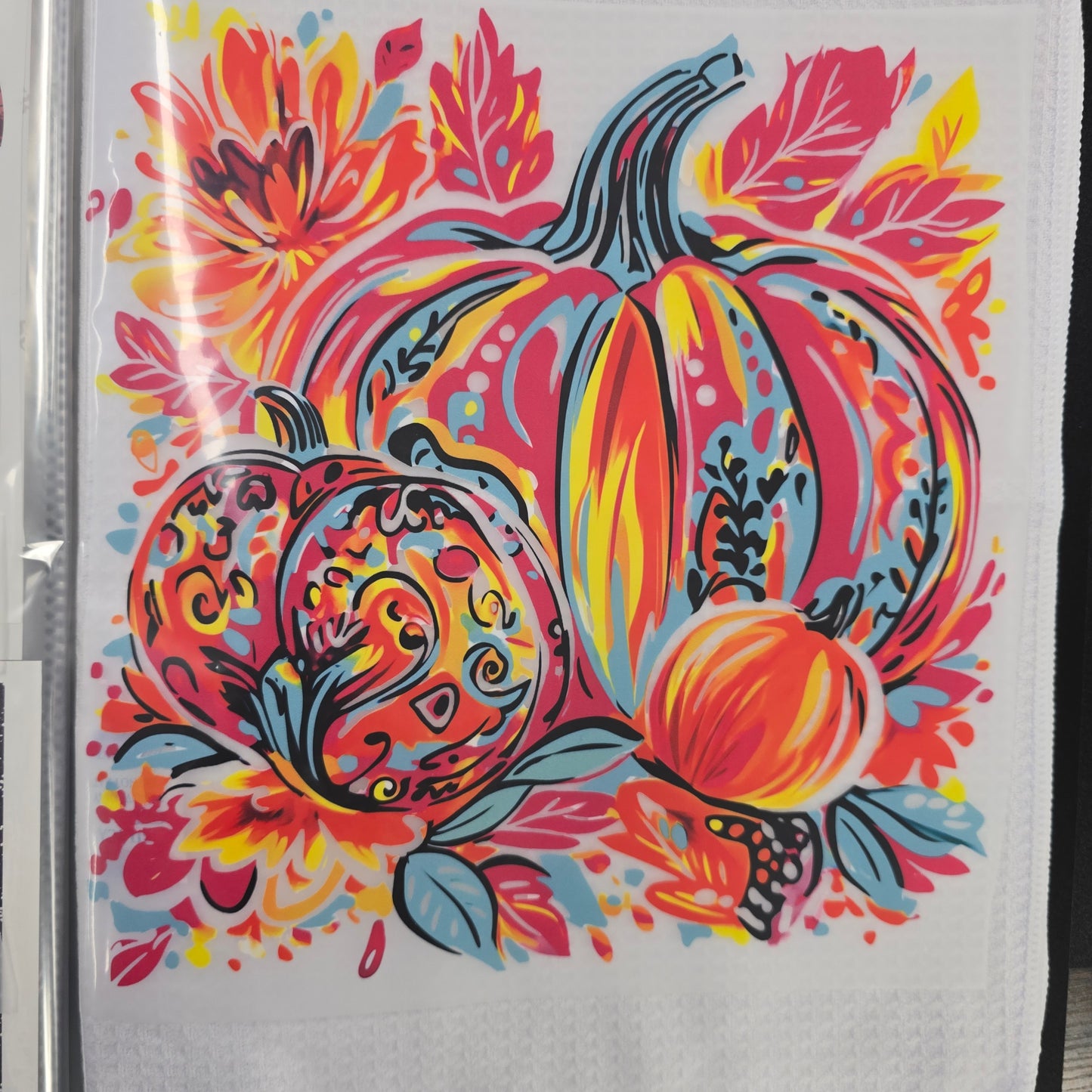 Electric Harvest Custom Full Color Ready For Press DTF Print Transfer, Direct To Film