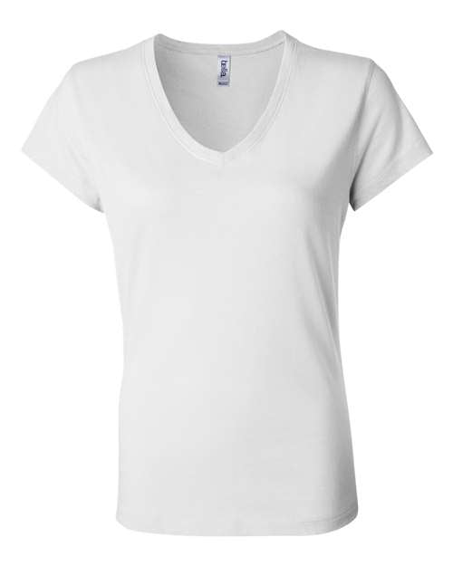 Women’s Jersey V-Neck Tee - 6005