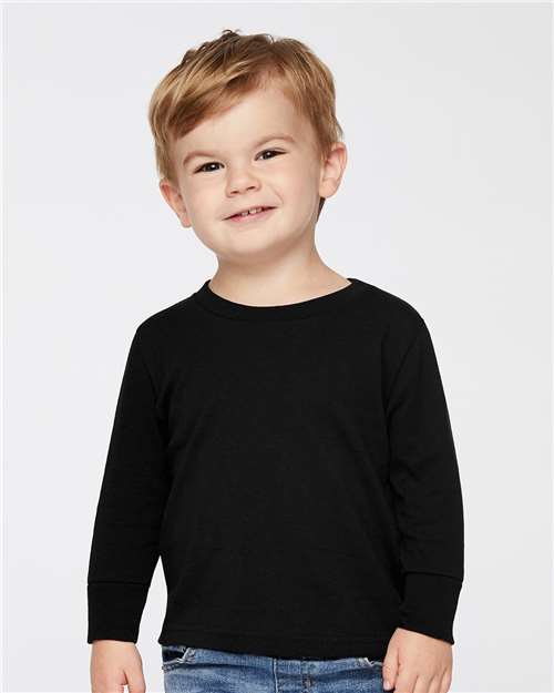 Toddler Cotton Jersey Long Sleeve Tee - 3311