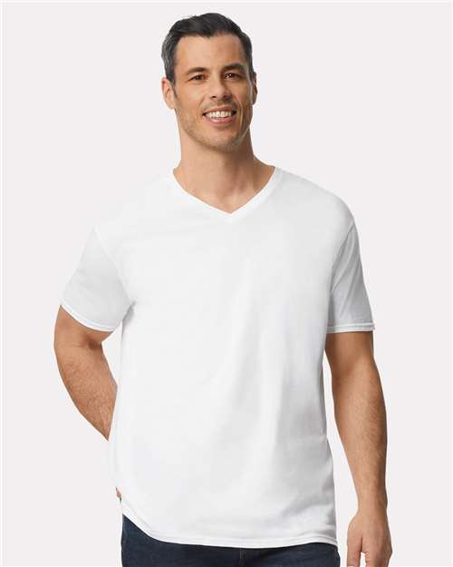 Unisex Softstyle® V-Neck T-Shirt - 64V00