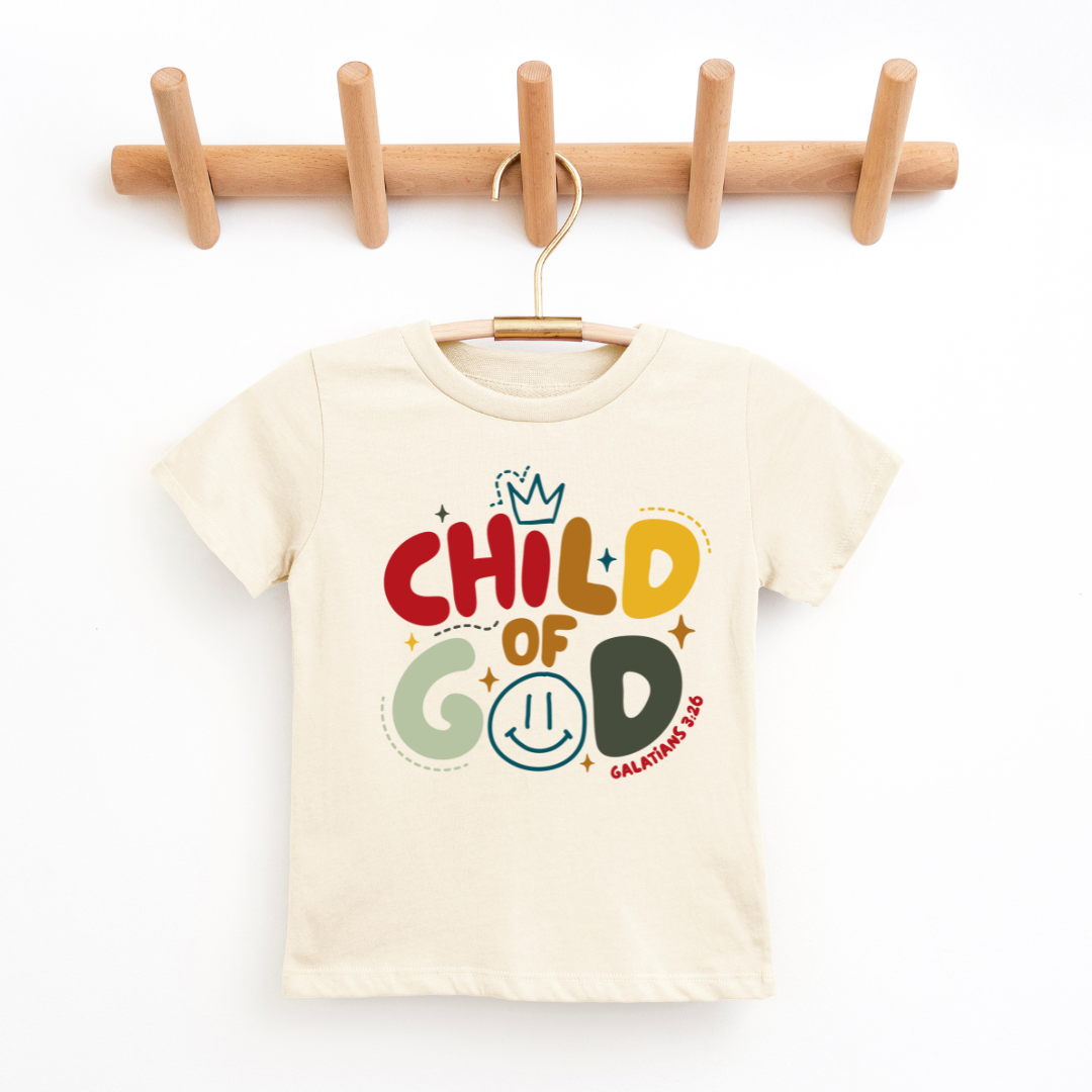 Child Of God Youth & Toddler Graphic Tee Youth Graphic Tee Tea Shirt Shoppe