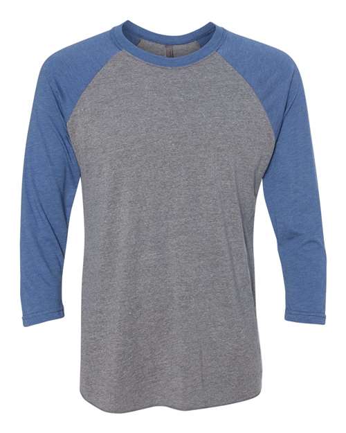 Unisex Triblend Three-Quarter Raglan Tee - 6051