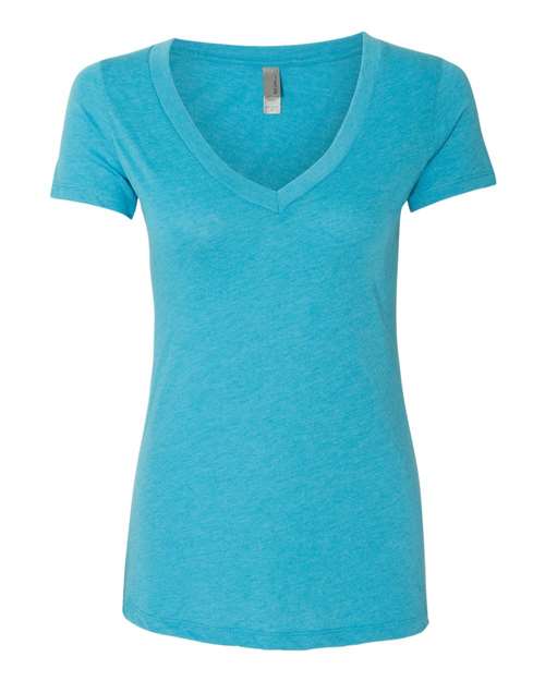 Women’s Triblend Deep V-Neck Tee - 6740
