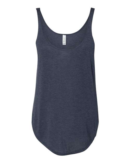 Women's Flowy Tank with Side Slit - 8802