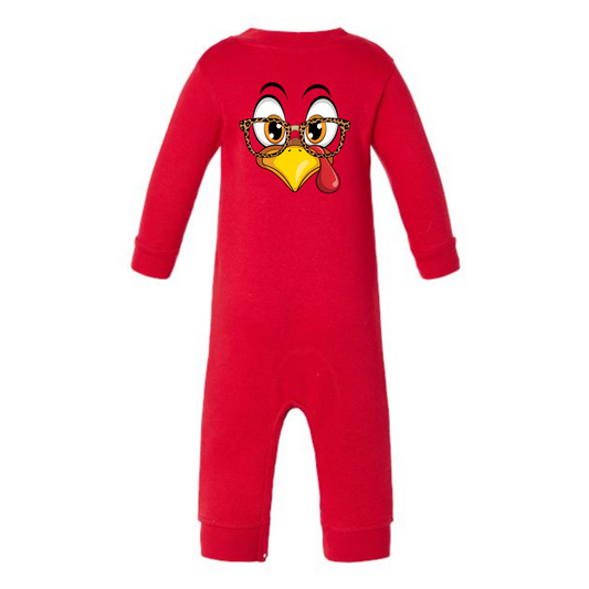 Smarty Beak Infant Graphic Fleece One-Piece