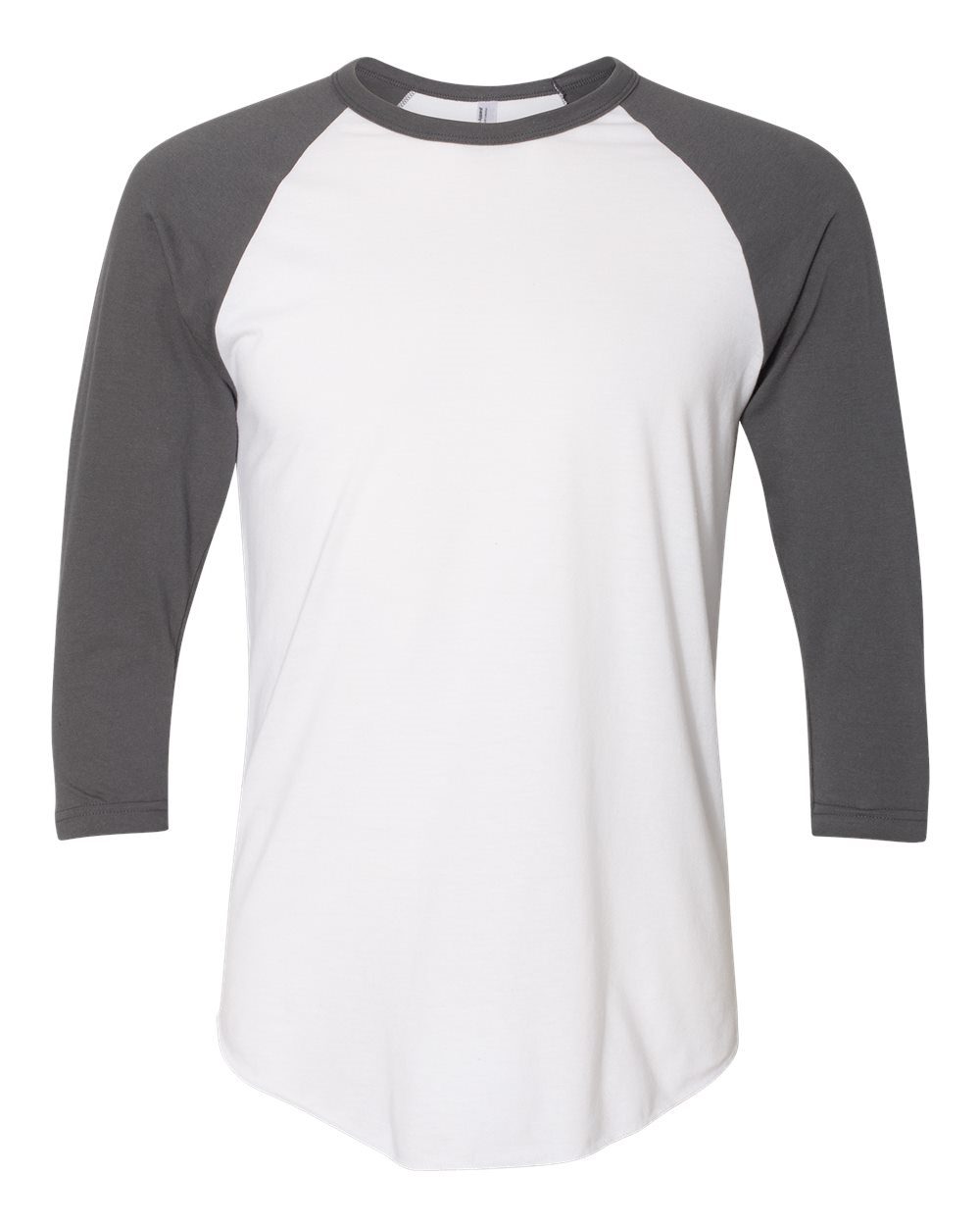 Unisex 50/50 Raglan Three-Quarter Sleeve Tee - BB453W