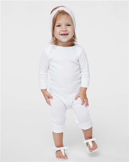 Infant Long Legged Baby Rib Bodysuit - 4412