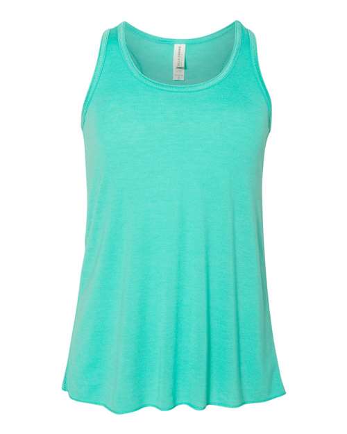 Youth Flowy Racerback Tank - 8800Y – alternate view 2