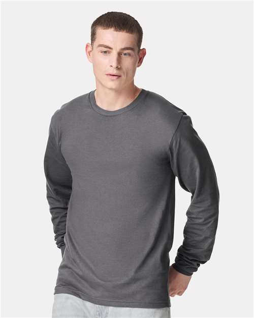 Unisex Fine Jersey Long Sleeve Tee - 2007