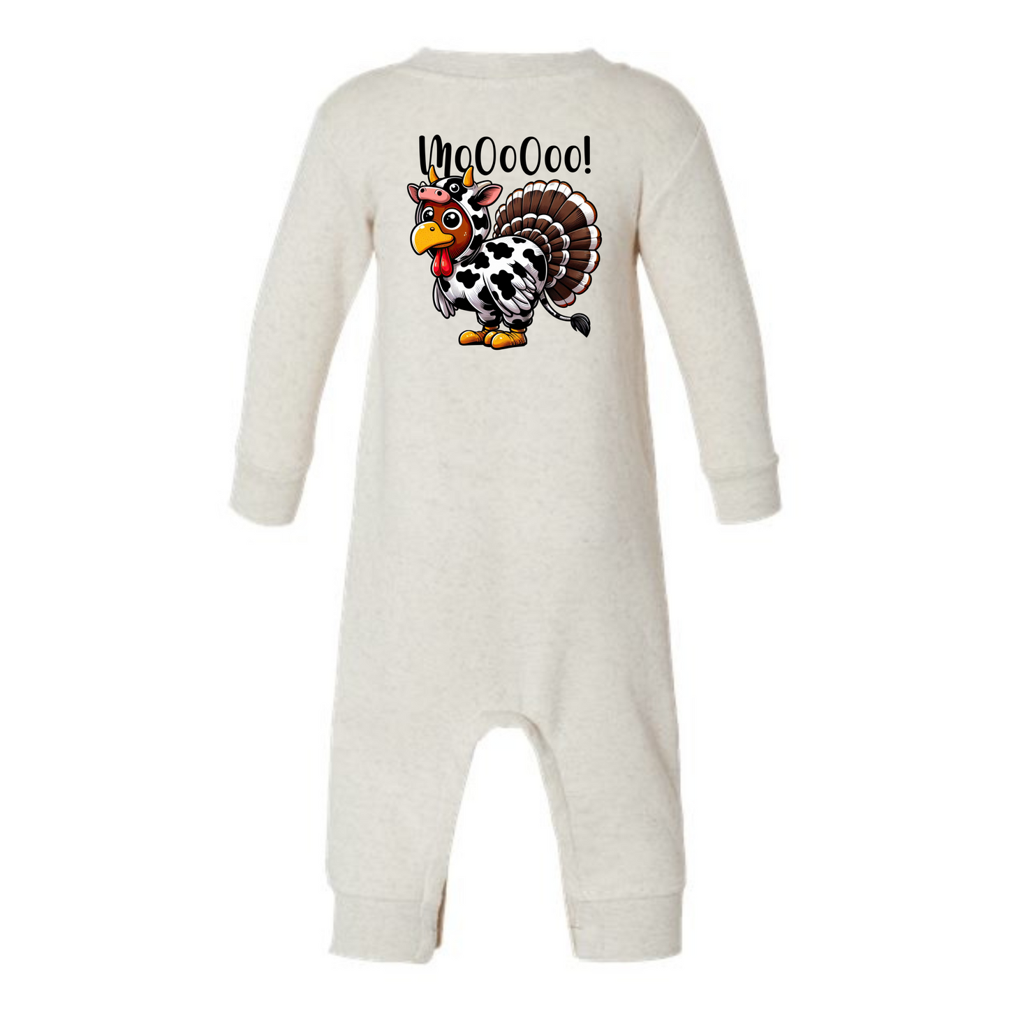 Barnyard Surprise Infant Graphic Fleece One-Piece
