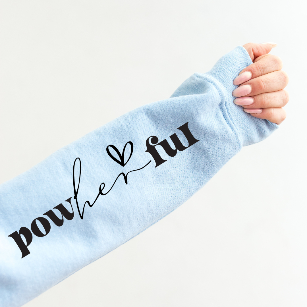 She Overcame Graphic Sweatshirt Sweatshirt Tea Shirt Shoppe