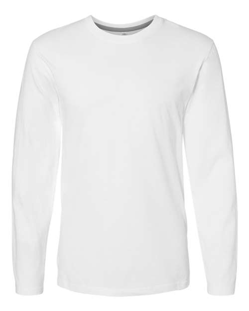 Unisex Fine Jersey Long Sleeve Tee - 6918