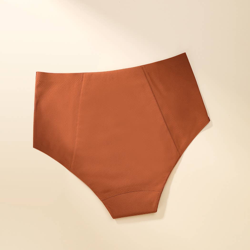 Leak-Proof Full Coverage Seamless Period Panties: Black / XXL Curvy Fix