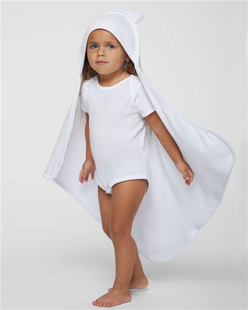 Terry Cloth Hooded Towel with Ears - 1013