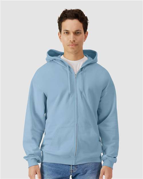 Unisex Softstyle® Full-Zip Hooded Sweatshirt - SF600