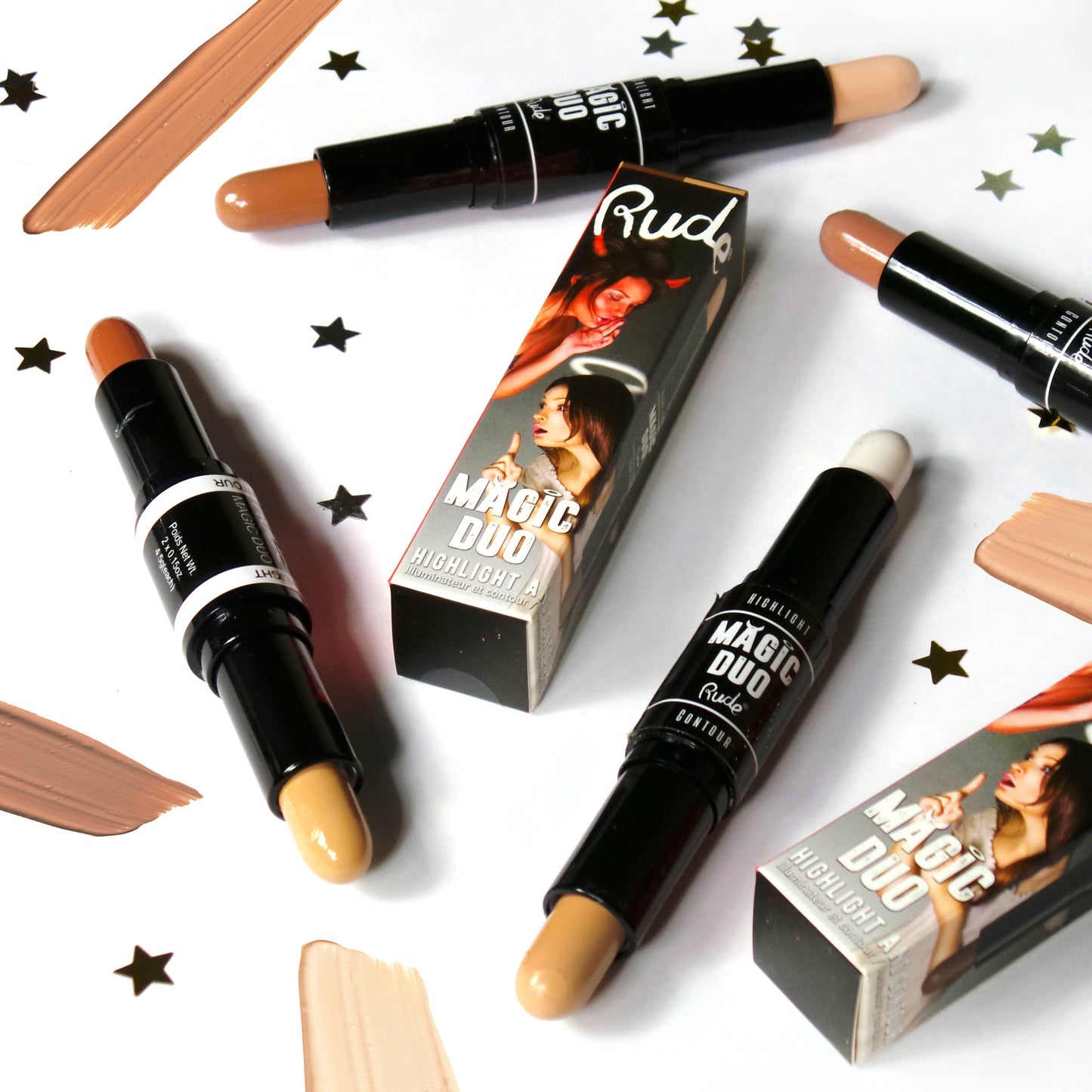 Magic Duo Highlight & Contour: Dark Rude Cosmetics