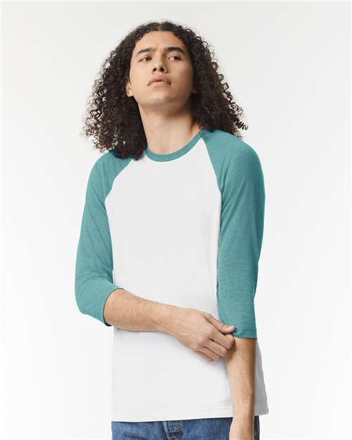 Unisex CVC Raglan Tee - 2003CVC