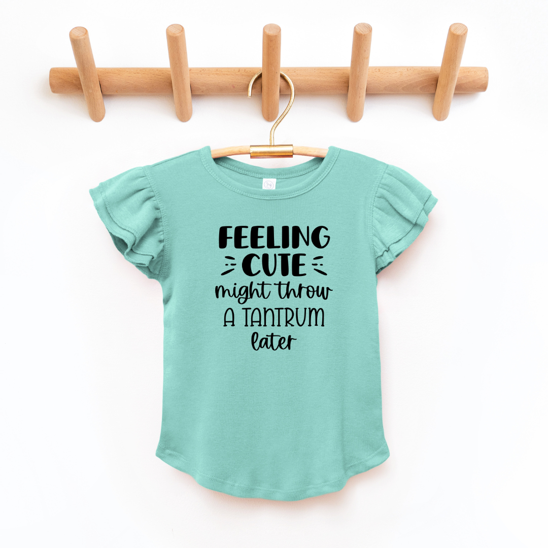 Feeling Cute Hot Peel Custom Full Color Ready For Press DTF Print Transfer, Direct To Film DTF Tea-Shirt Shoppe