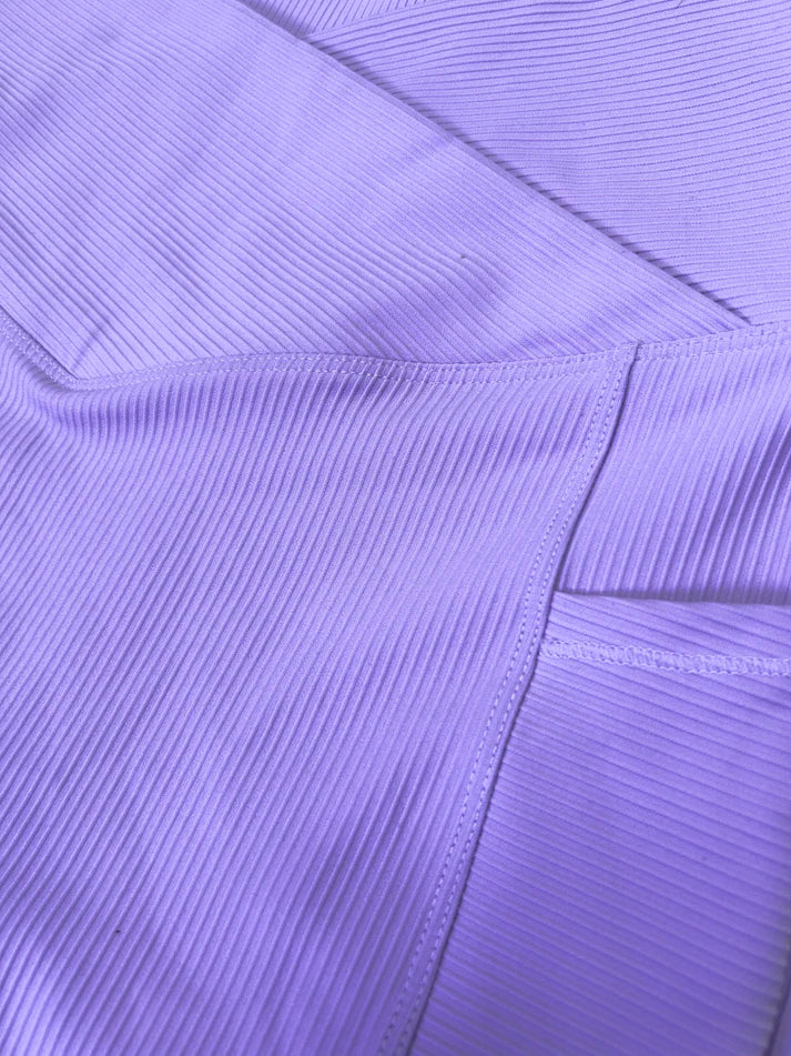 Wisteria Max Sculpt Diagonal Ribbed Leggings Women > Pants > Leggings Tea-Shirt Shoppe