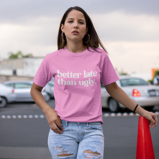Better Late Graphic Tee T-shirt Tea Shirt Shoppe S Azalea