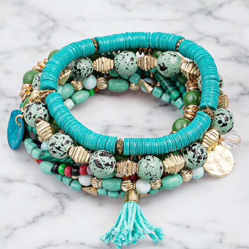 Autumn Sky Stack Bracelet Stack Bracelet The Looks by Fame Accessories