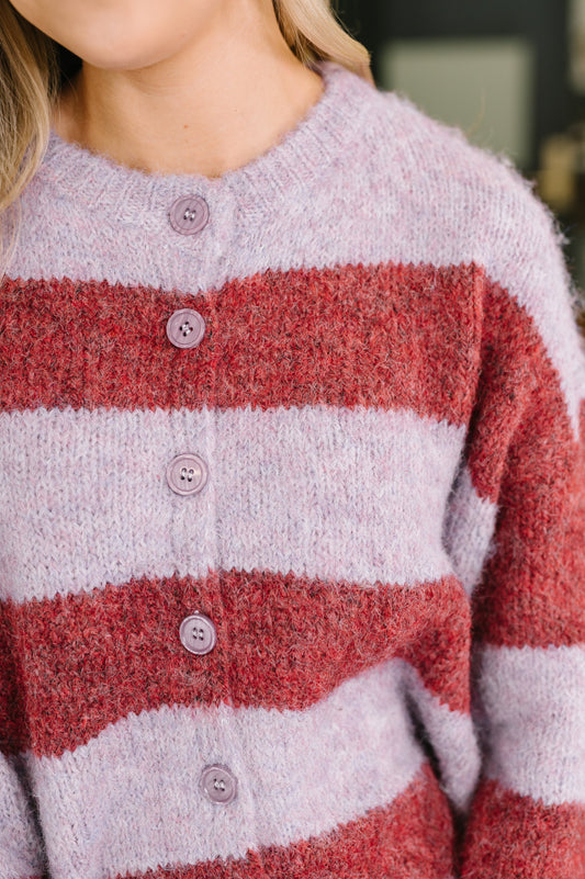 Callin' Be Back Again Casual Button Down Sweater in knit – alternate view 2