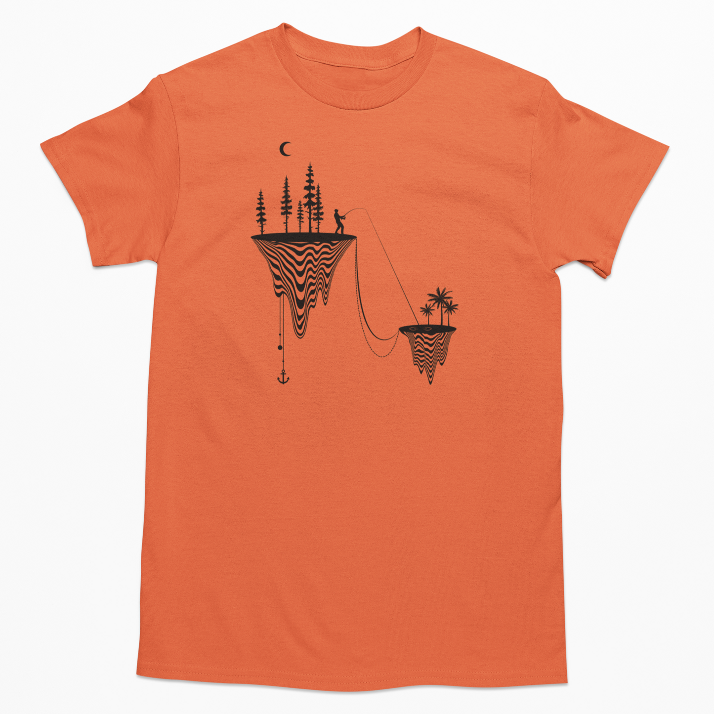 Connection Graphic Tee T-shirt Tea Shirt Shoppe YS Orange