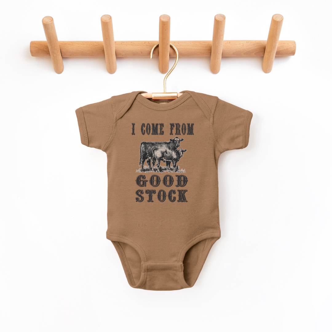 I Come From Good Stock Infant Bodysuit Baby & Toddler Clothing Tea Shirt Shoppe