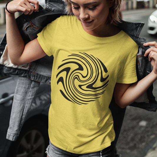 Swirl Graphic Tee T-shirt Tea Shirt Shoppe YS Daisy