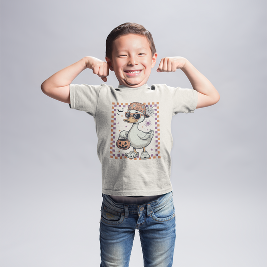 Duck or Treat Youth & Toddler Graphic Tee Youth Graphic Tee Tea Shirt Shoppe 2T Natural