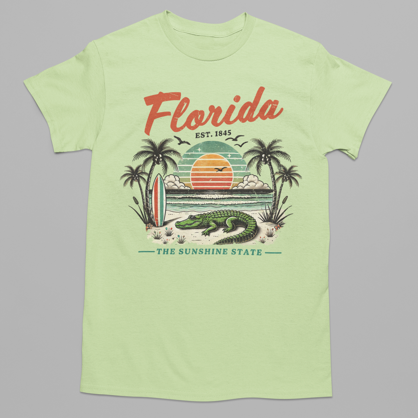 Sunshine State Graphic Tee T-shirt Tea Shirt Shoppe S Mint