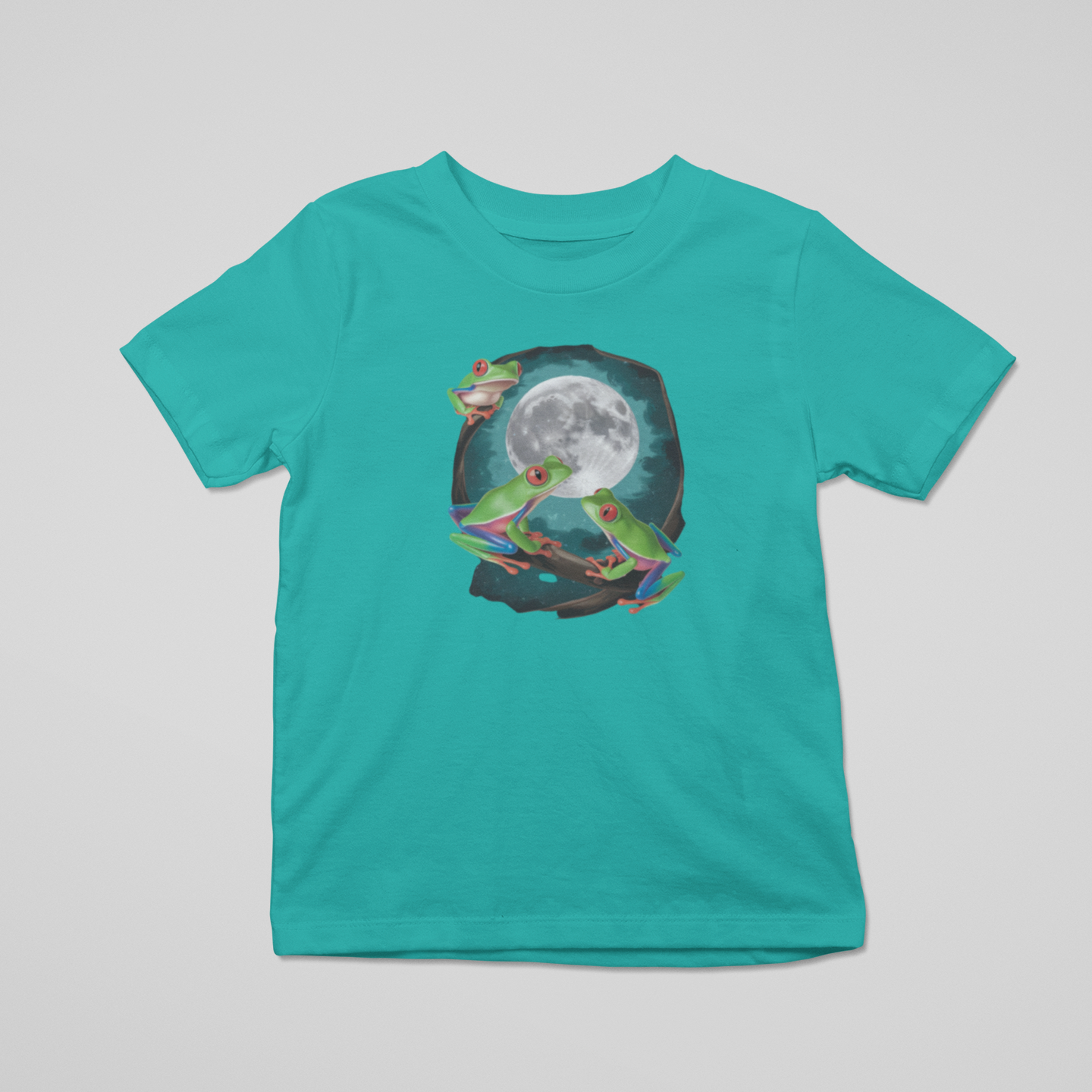 Frog Moon Vibes Graphic Tee T-shirt Tea Shirt Shoppe YS Jade Dome