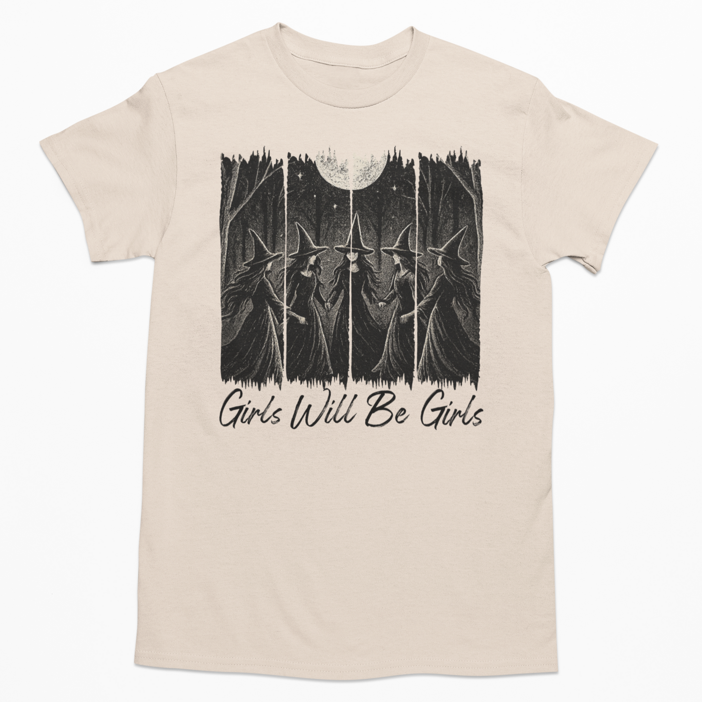 Girls Will Be Girls Graphic Tee T-shirt Tea Shirt Shoppe YS Sand