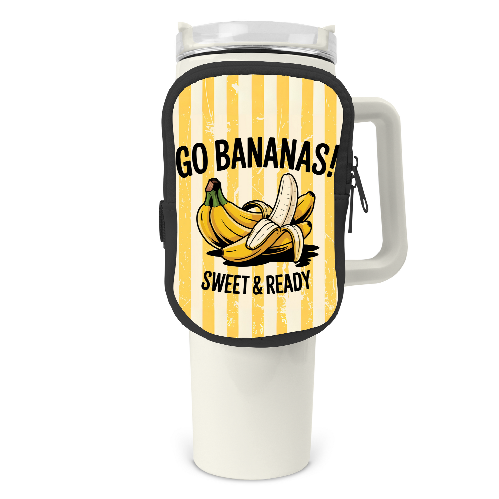 Go Bananas Pick Zippered Pouch/Bag For 40oz Tumbler Tumbler Tea-Shirt Shoppe