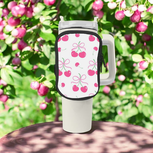 Cherry Baby Zippered Pouch/Bag For 40oz Tumbler Tumbler Tea-Shirt Shoppe