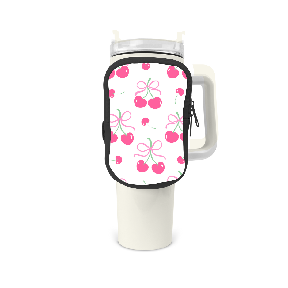 Cherry Baby Zippered Pouch/Bag For 40oz Tumbler Tumbler Tea-Shirt Shoppe