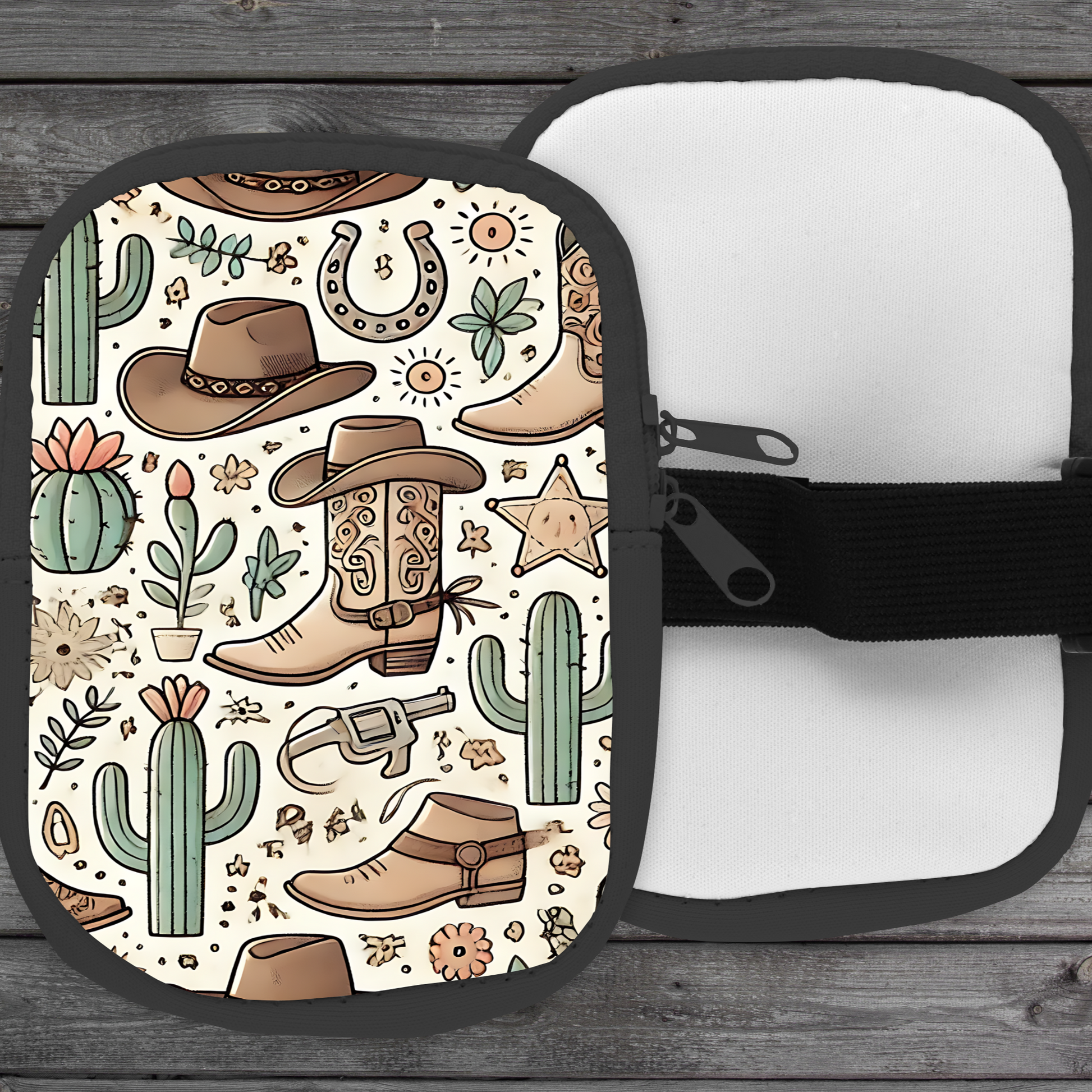 Howdy Cutie Zippered Pouch/Bag For 40oz Tumbler Tumbler Tea-Shirt Shoppe