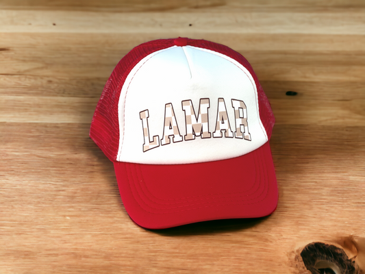 Lamar Foam Trucker Hat Hat Tea-Shirt Shoppe